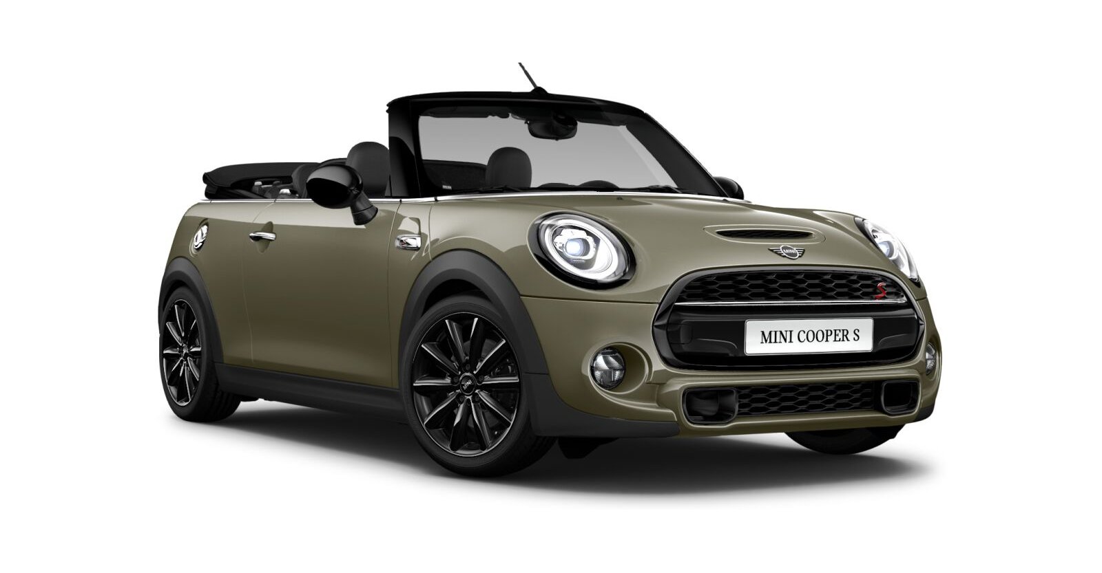 MINI MINI Cabrio in Grau von vorne