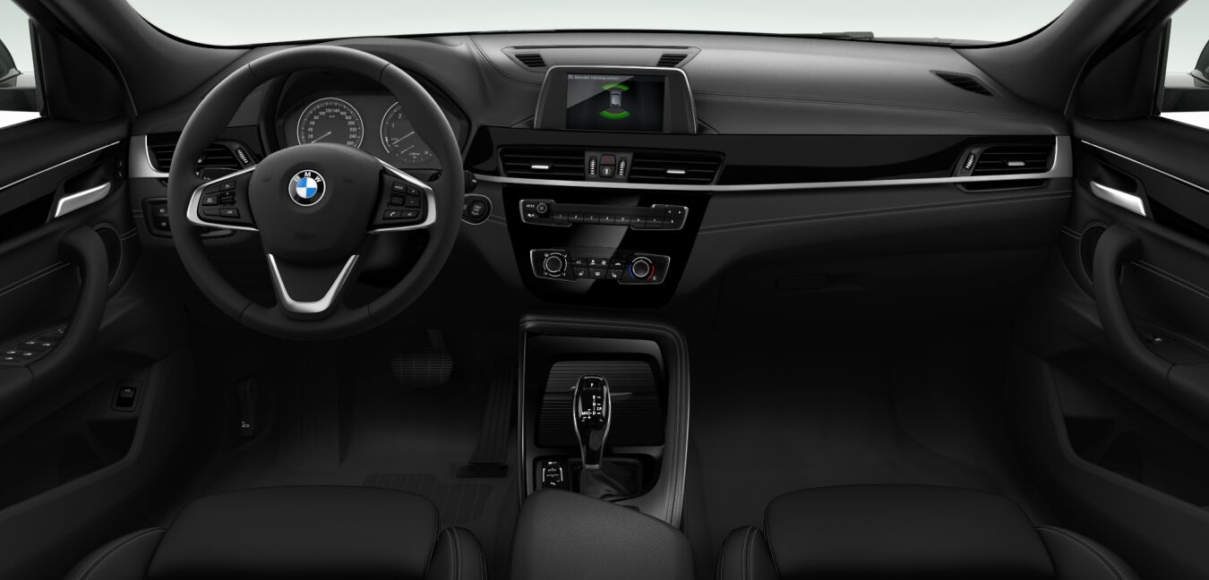 BMW BMW X im Innenraum von vorne