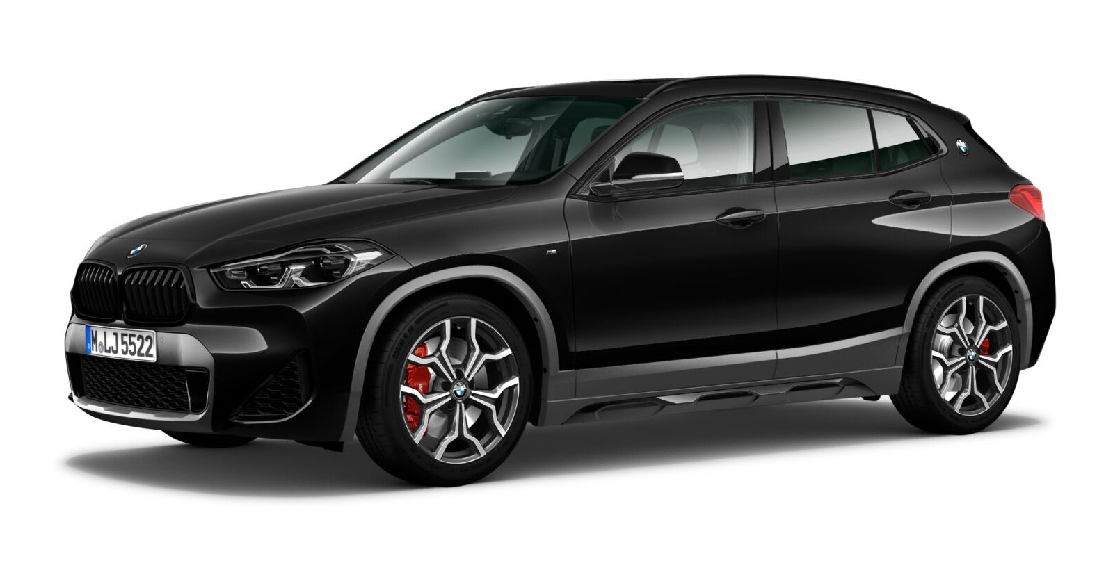 BMW BMW X in Schwarz von vorne BMW BMW X in Schwarz von vorne