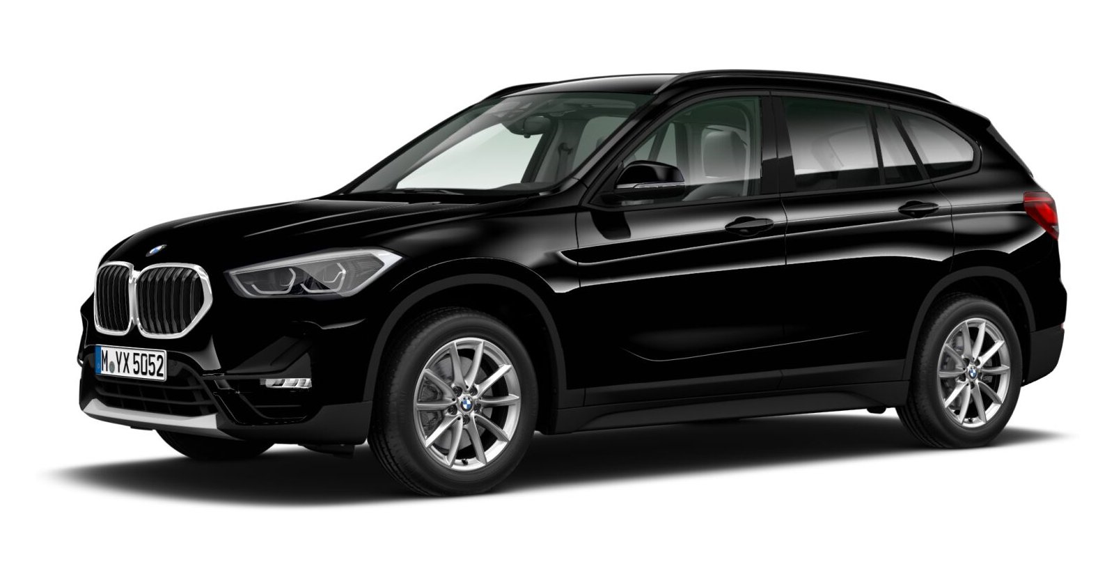 BMW BMW X in Schwarz von vorne BMW BMW X in Schwarz von vorne