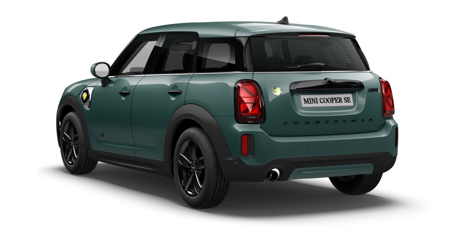 MINI MINI Countryman in Grün von hinten