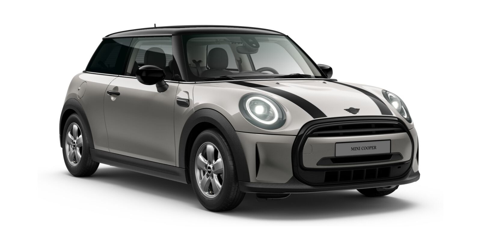 MINI Cooper 3-Türer in Silber von vorne