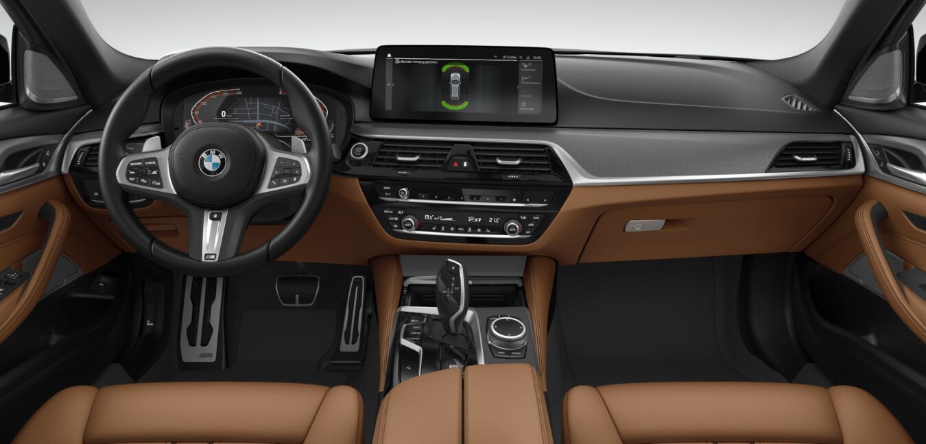 BMW BMW 5er im Innenraum von vorne BMW BMW 5er im Innenraum von vorne