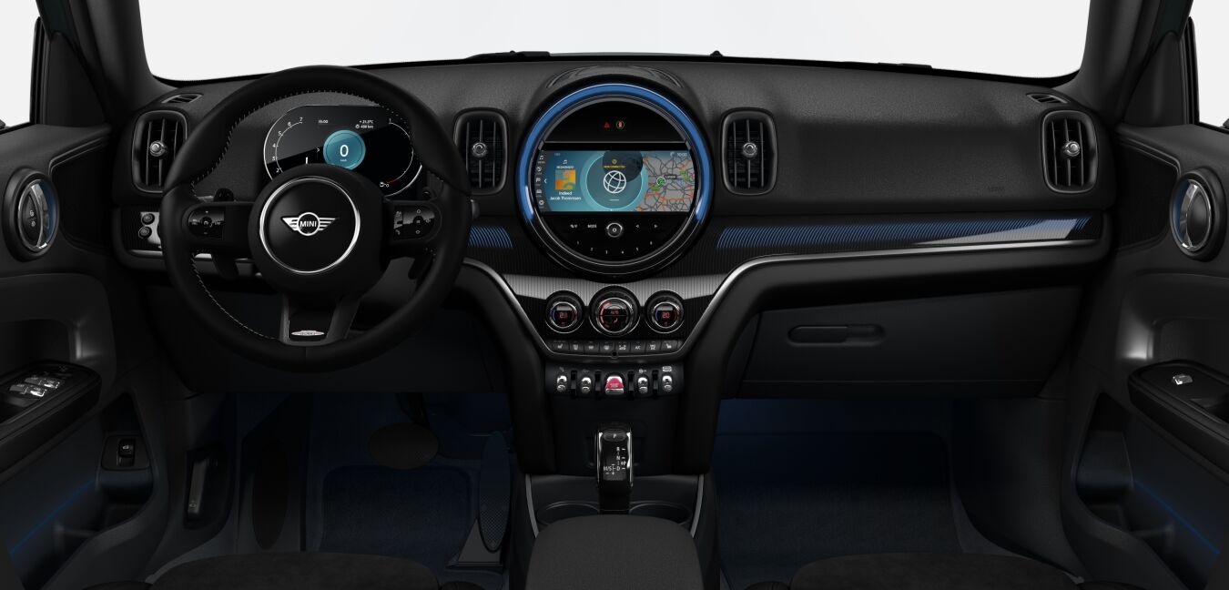 MINI MINI Countryman im Innenraum von vorne