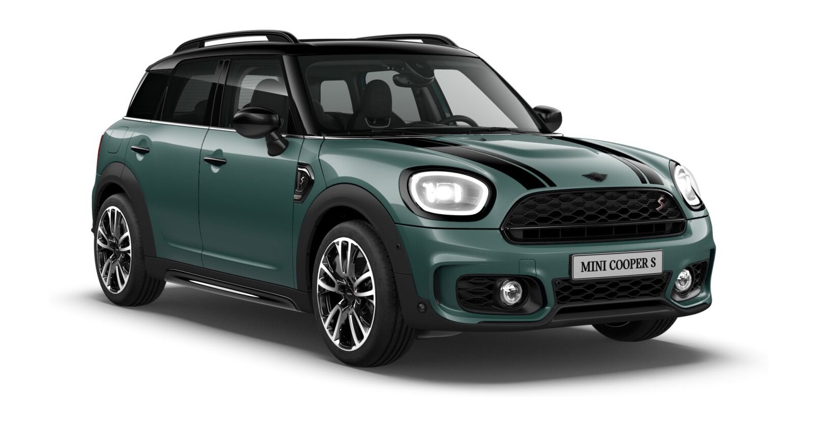 MINI MINI Countryman in Grün von vorne