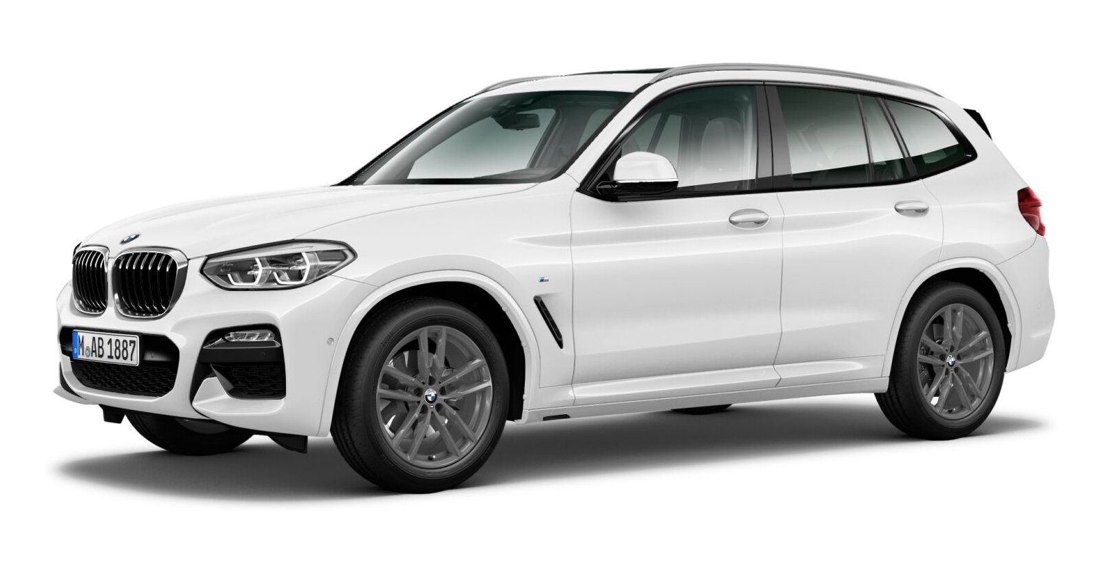 BMW BMW X in Weiß von vorne BMW BMW X in Weiß von vorne