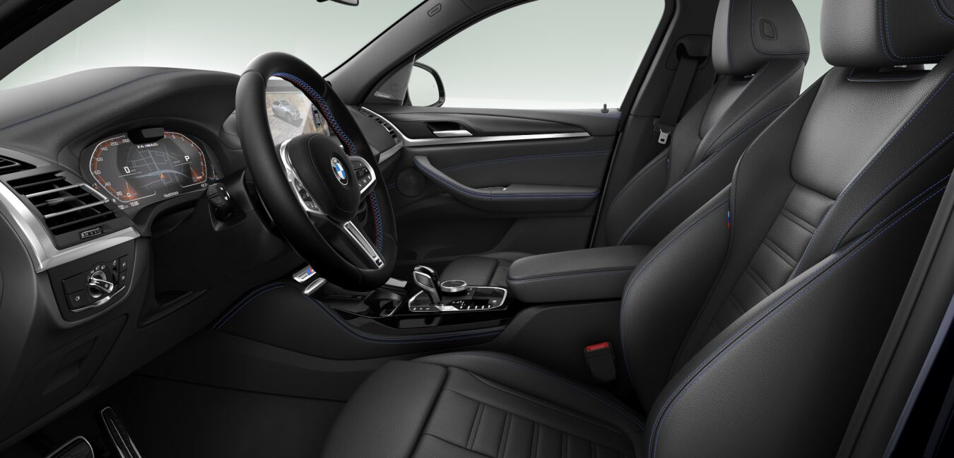BMW BMW X im Innenraum seitlich