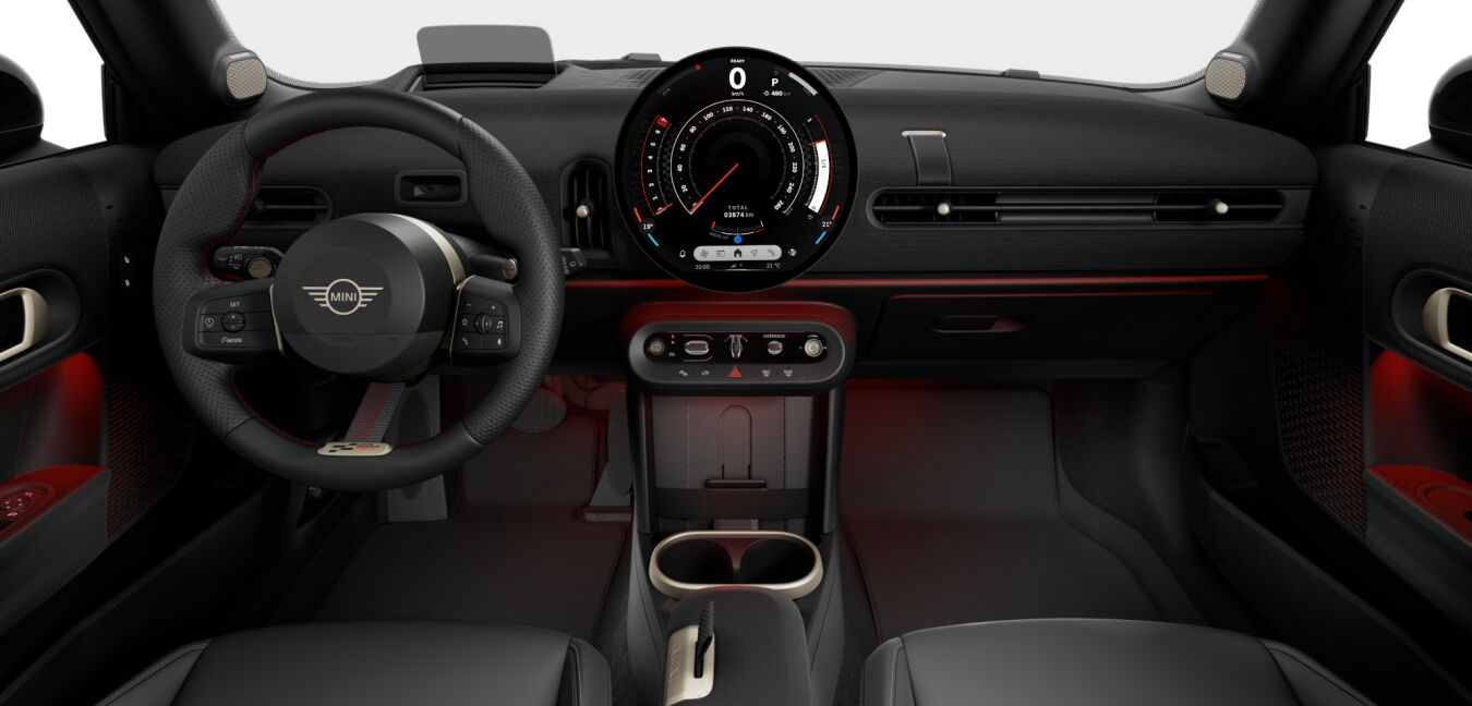 MINI MINI Cabrio im Innenraum von vorne