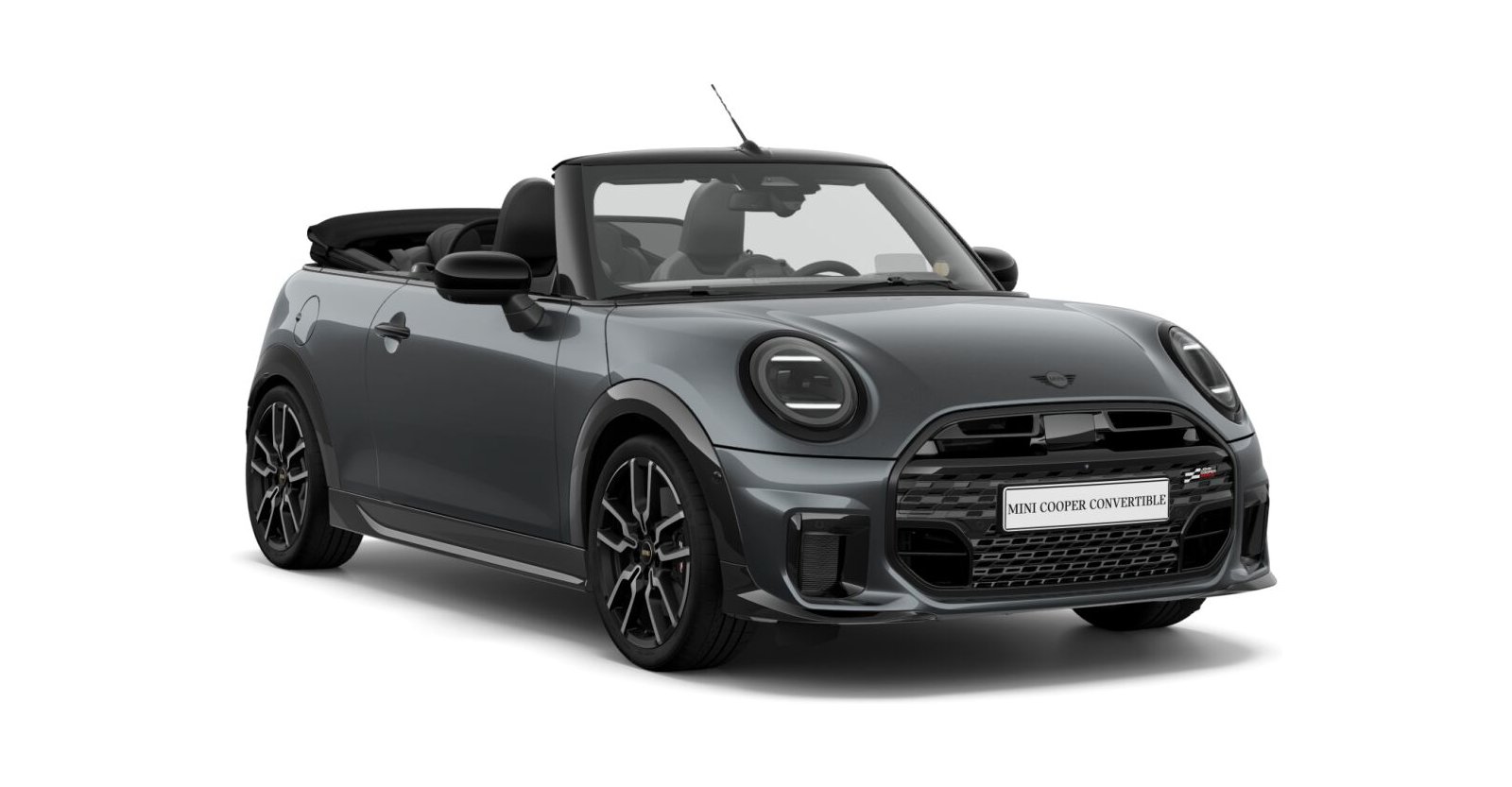 MINI MINI Cabrio in Grau von vorne