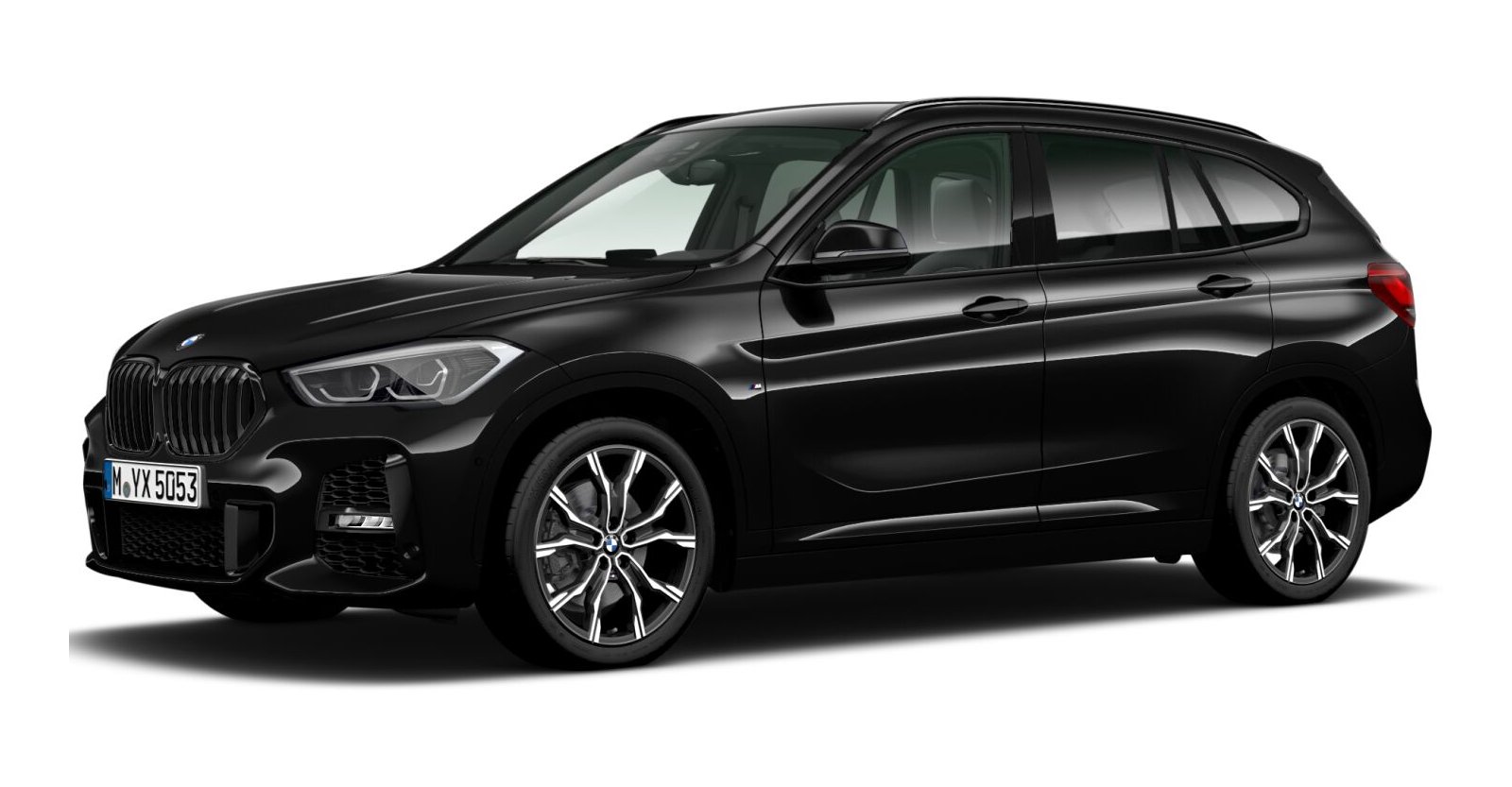 BMW BMW X in Schwarz von vorne BMW BMW X in Schwarz von vorne