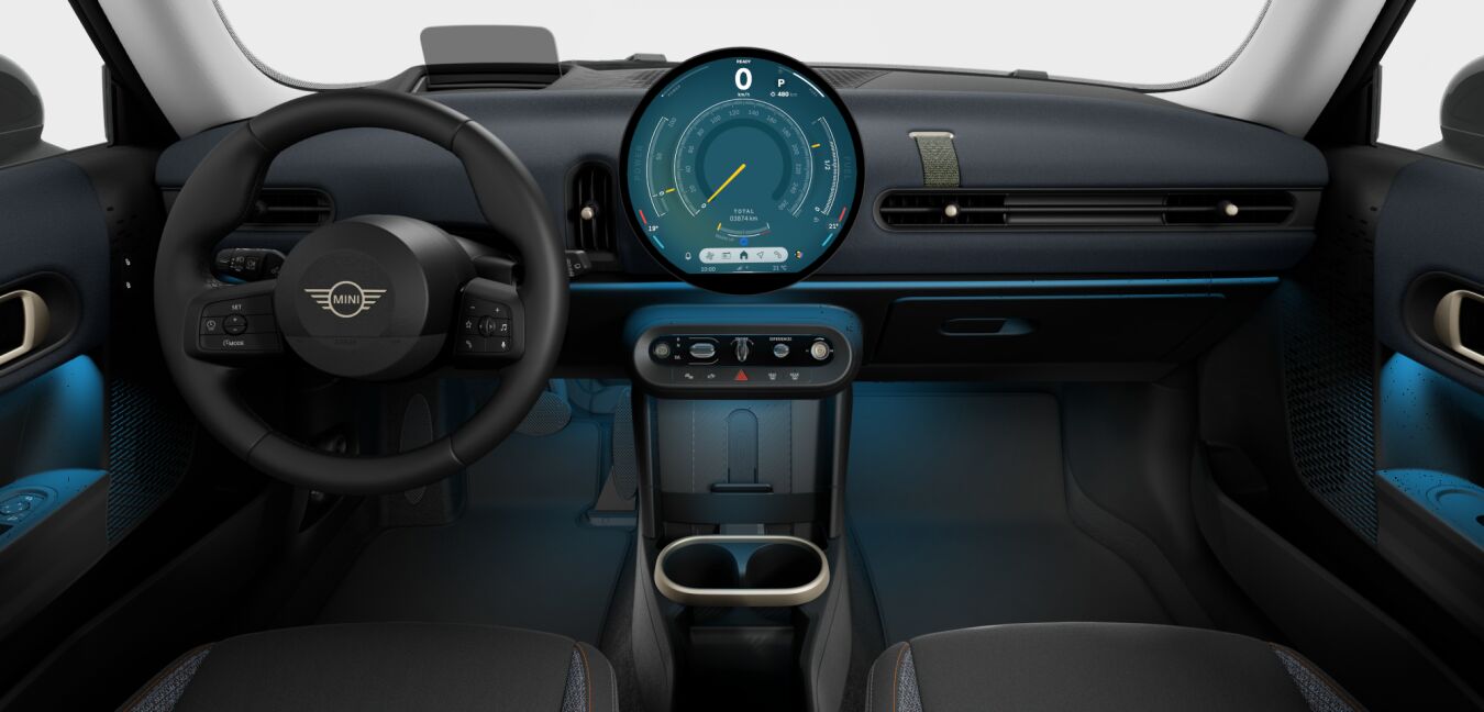 MINI MINI 3-Türer im Innenraum von vorne