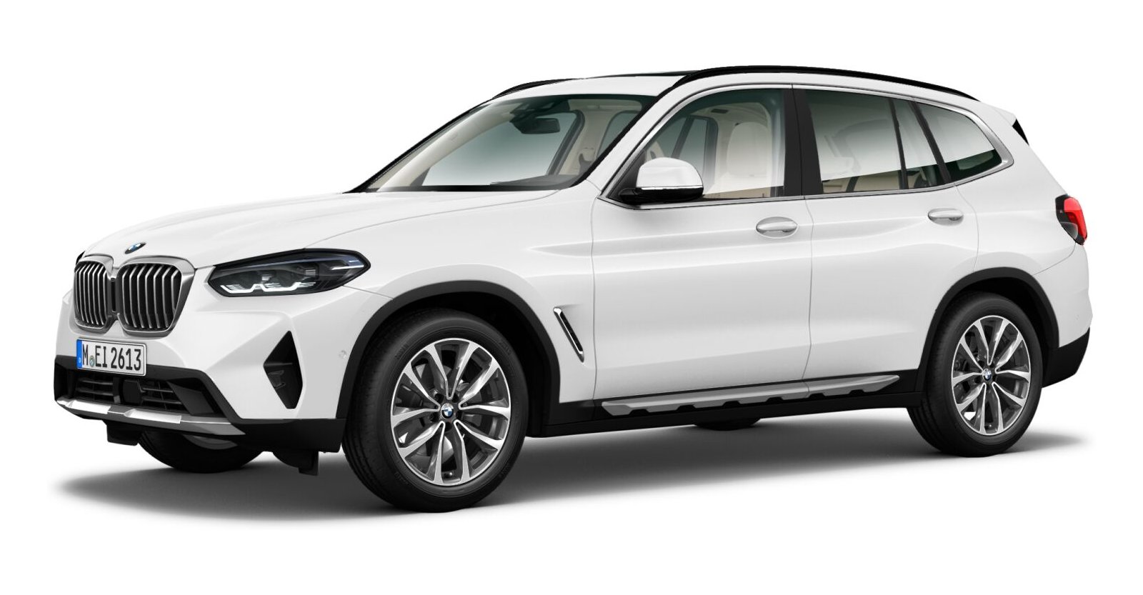 BMW BMW X in Weiß von vorne BMW BMW X in Weiß von vorne