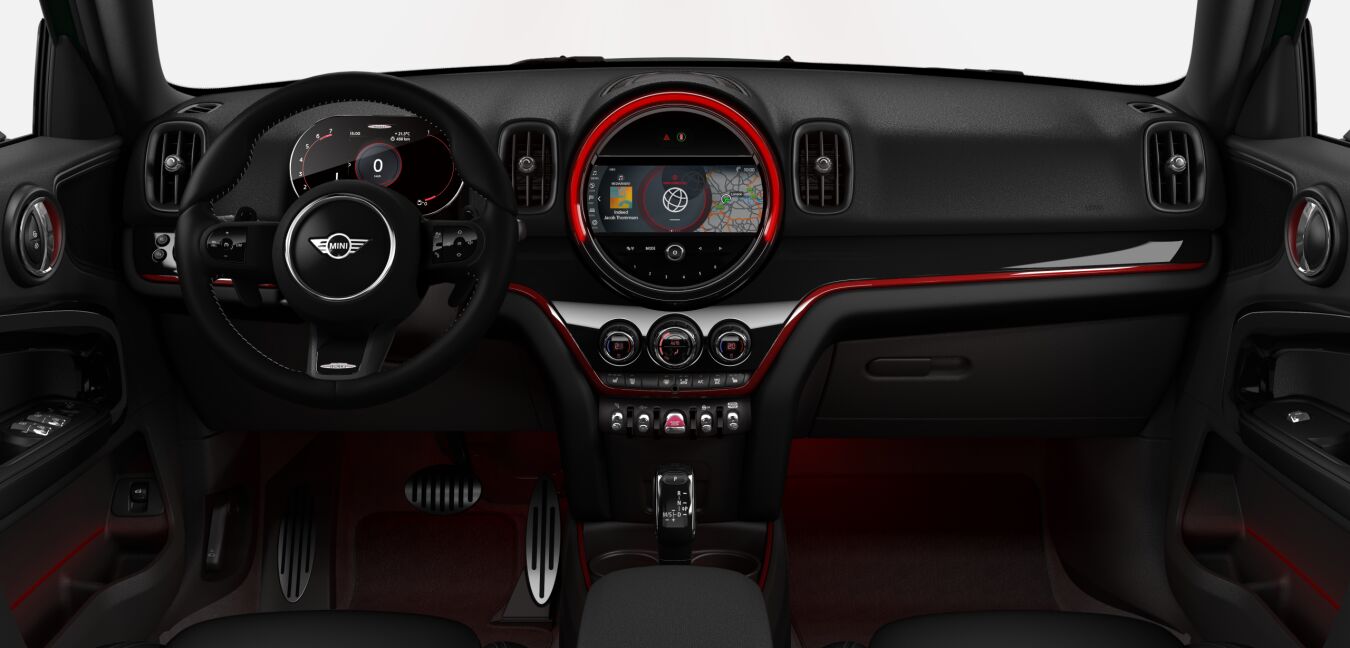 MINI MINI Countryman im Innenraum von vorne