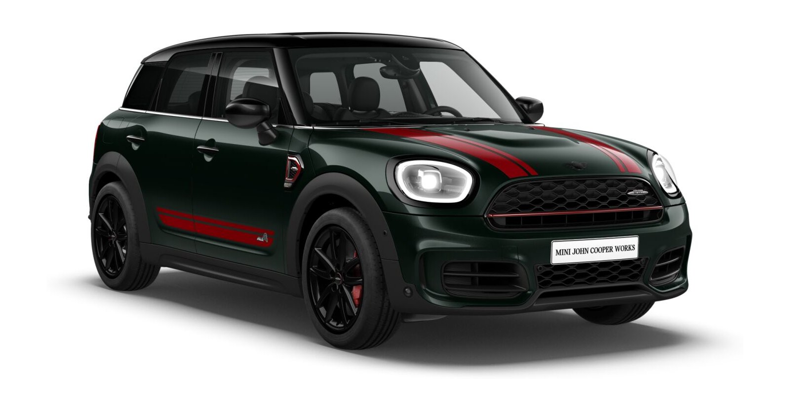 MINI MINI Countryman in Grün von vorne