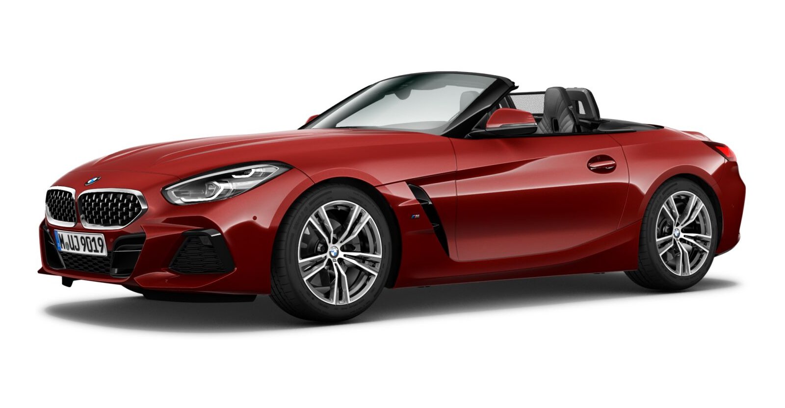 BMW Z4 sDrive30i in Rot von vorne