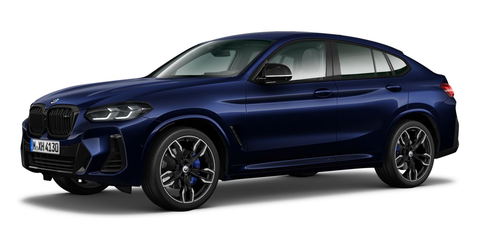 BMW BMW X in Blau von vorne BMW BMW X in Blau von vorne