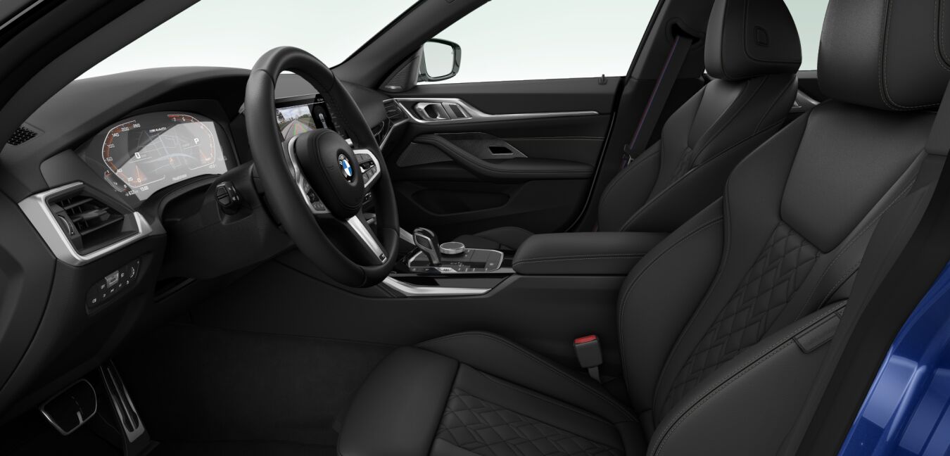 BMW BMW 4er im Innenraum seitlich BMW BMW 4er im Innenraum seitlich