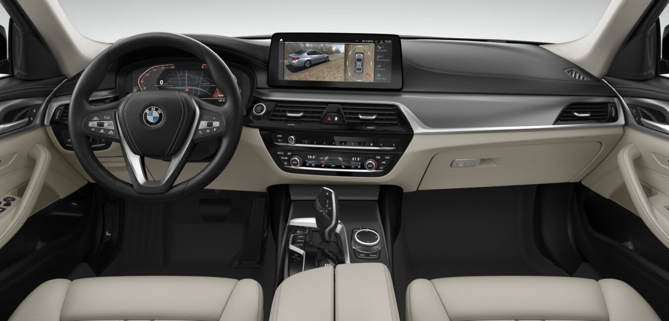 BMW BMW 5er im Innenraum von vorne BMW BMW 5er im Innenraum von vorne