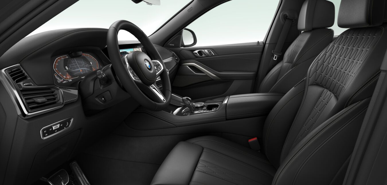 BMW BMW X im Innenraum seitlich