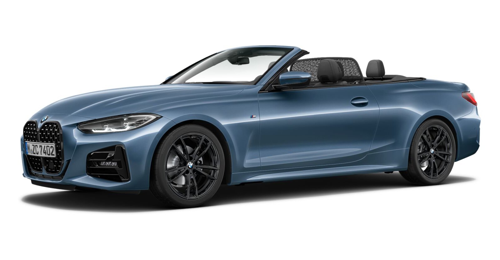 BMW BMW 4er in Blau von vorne