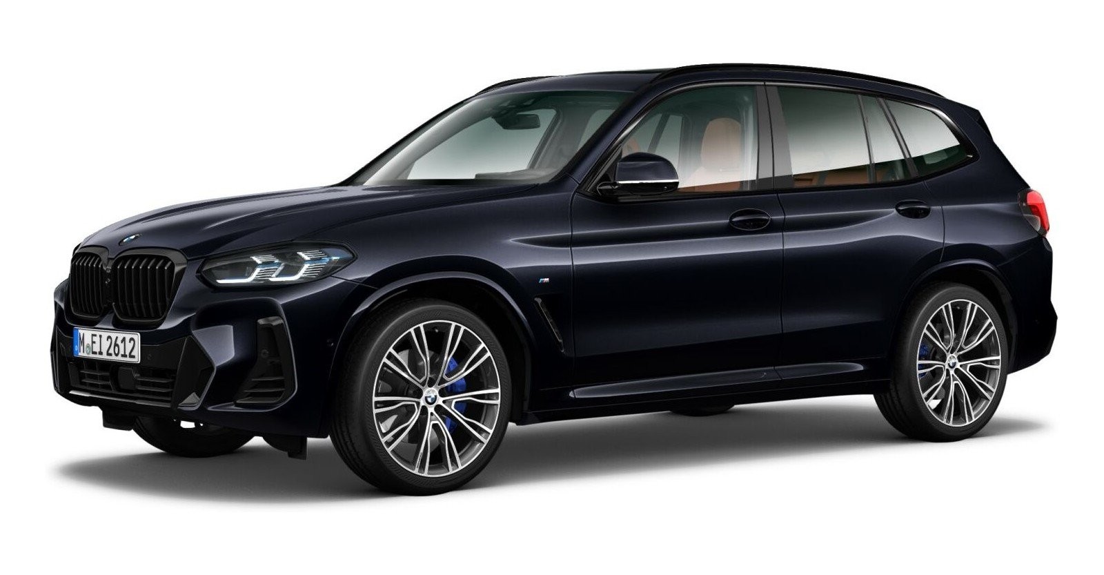 BMW BMW X in Schwarz von vorne BMW BMW X in Schwarz von vorne