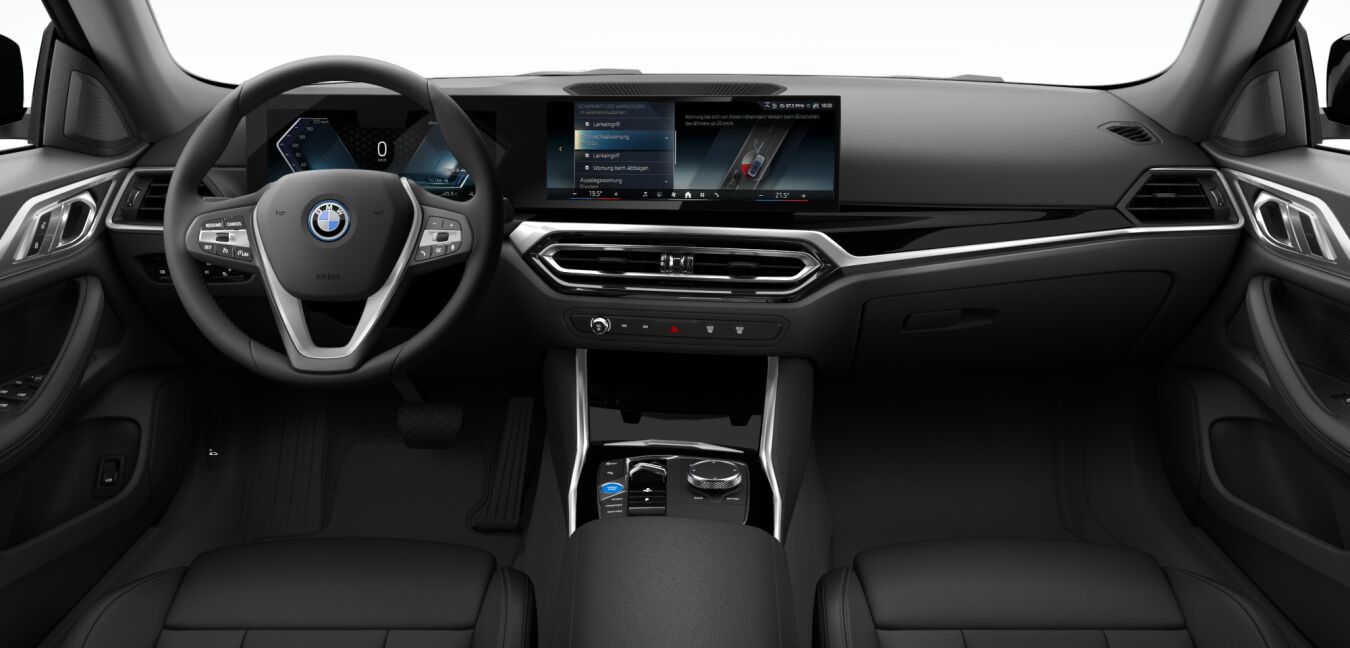 BMW BMW I im Innenraum von vorne
