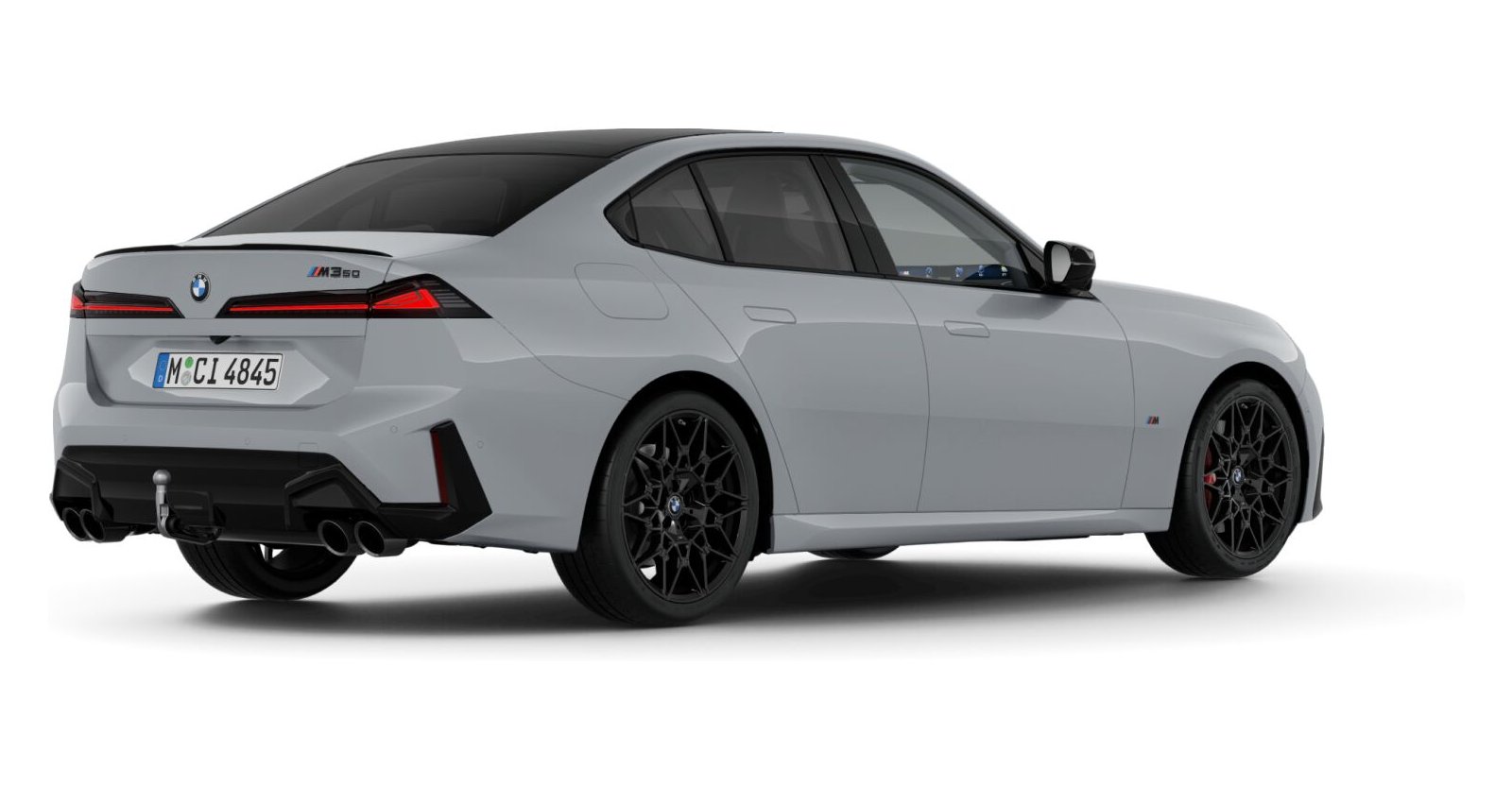 BMW BMW 3er in Grau von hinten