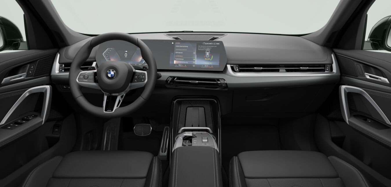 BMW BMW X im Innenraum von vorne