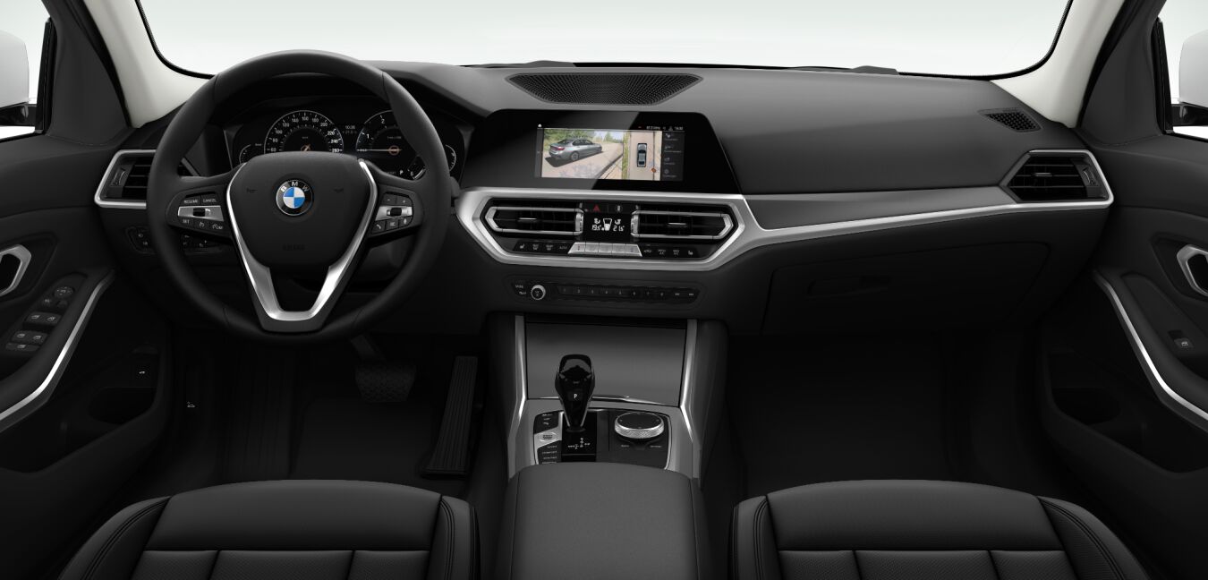 BMW BMW 3er im Innenraum von vorne BMW BMW 3er im Innenraum von vorne