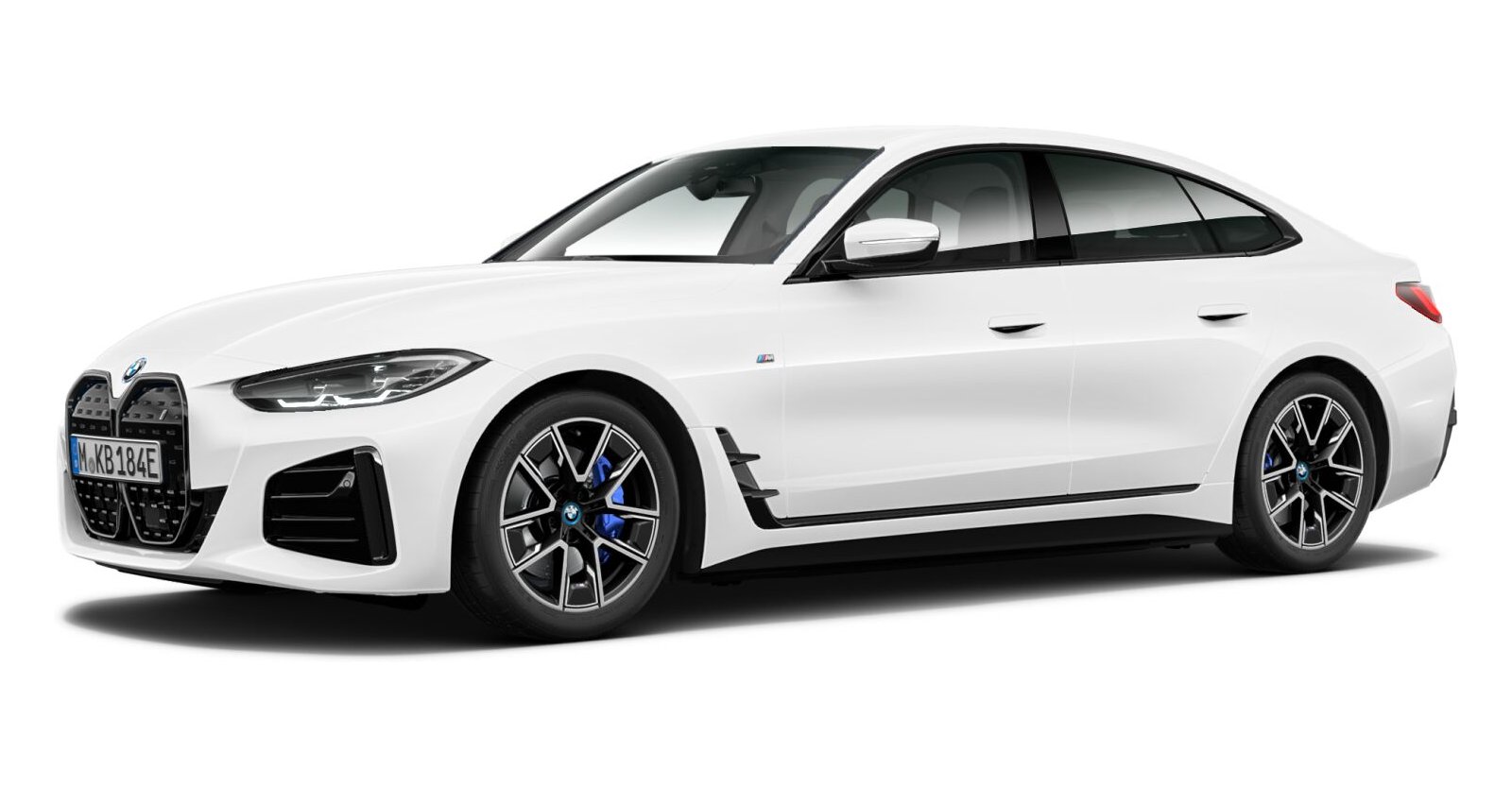 BMW BMW I in Weiß von vorne BMW BMW I in Weiß von vorne