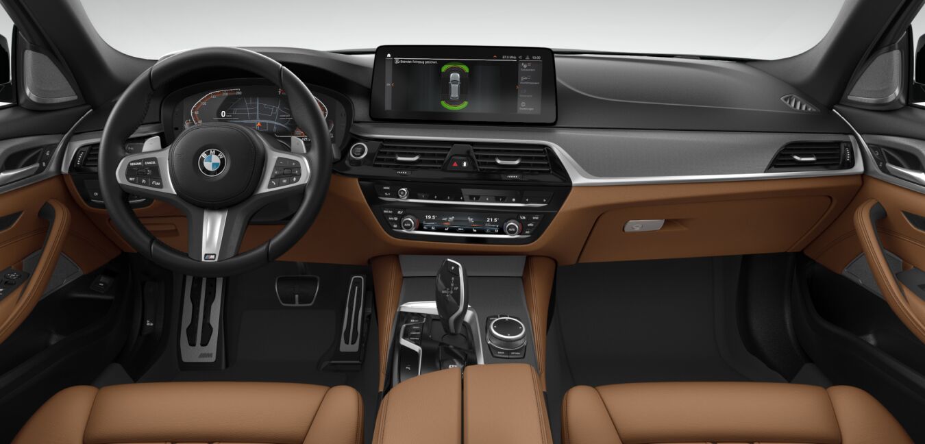 BMW BMW 5er im Innenraum von vorne BMW BMW 5er im Innenraum von vorne