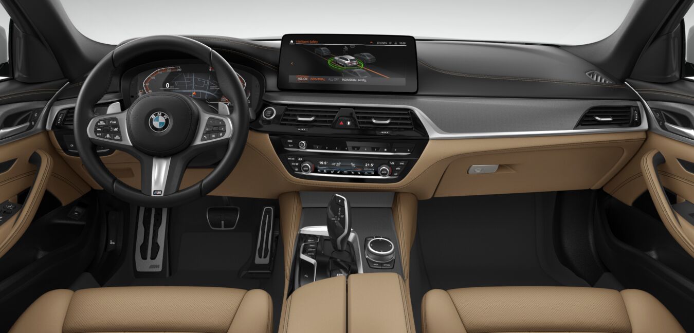 BMW BMW 5er im Innenraum von vorne BMW BMW 5er im Innenraum von vorne