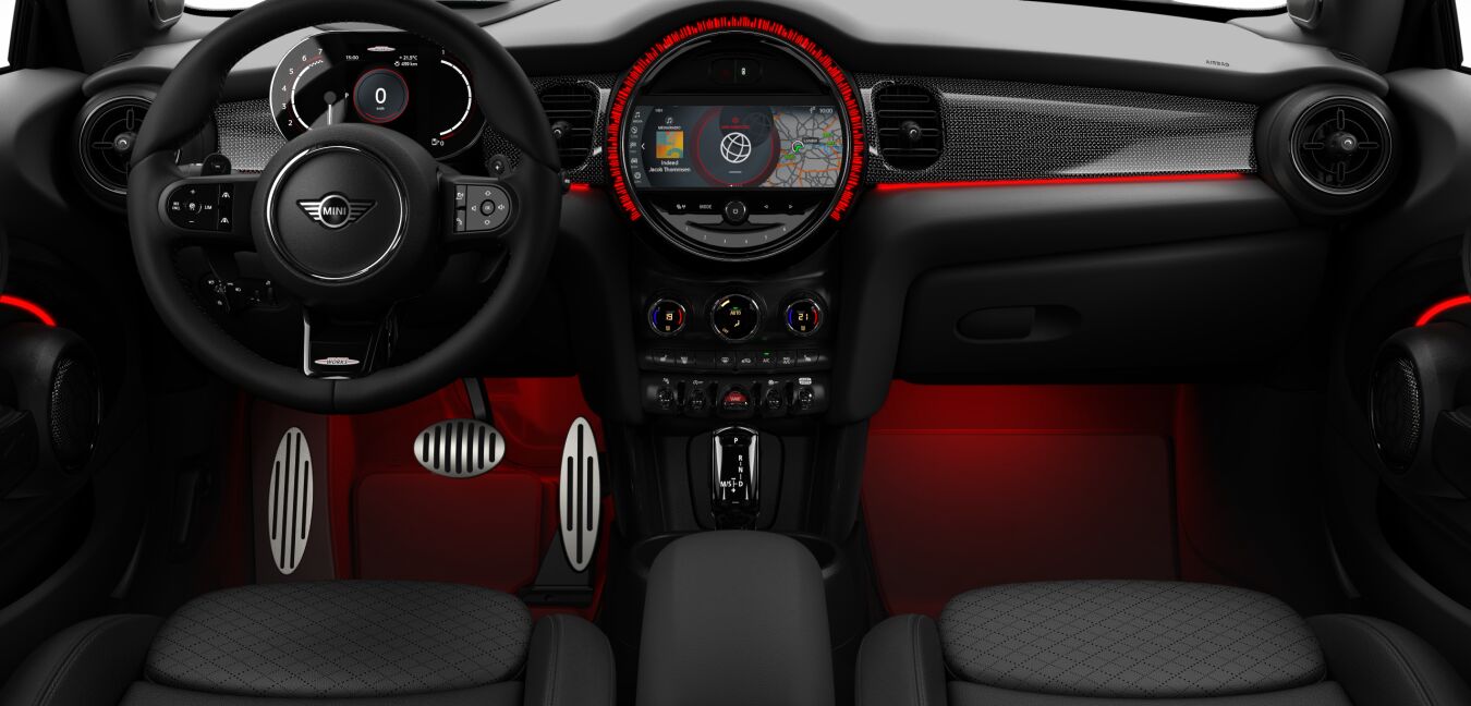 MINI MINI Cabrio im Innenraum von vorne