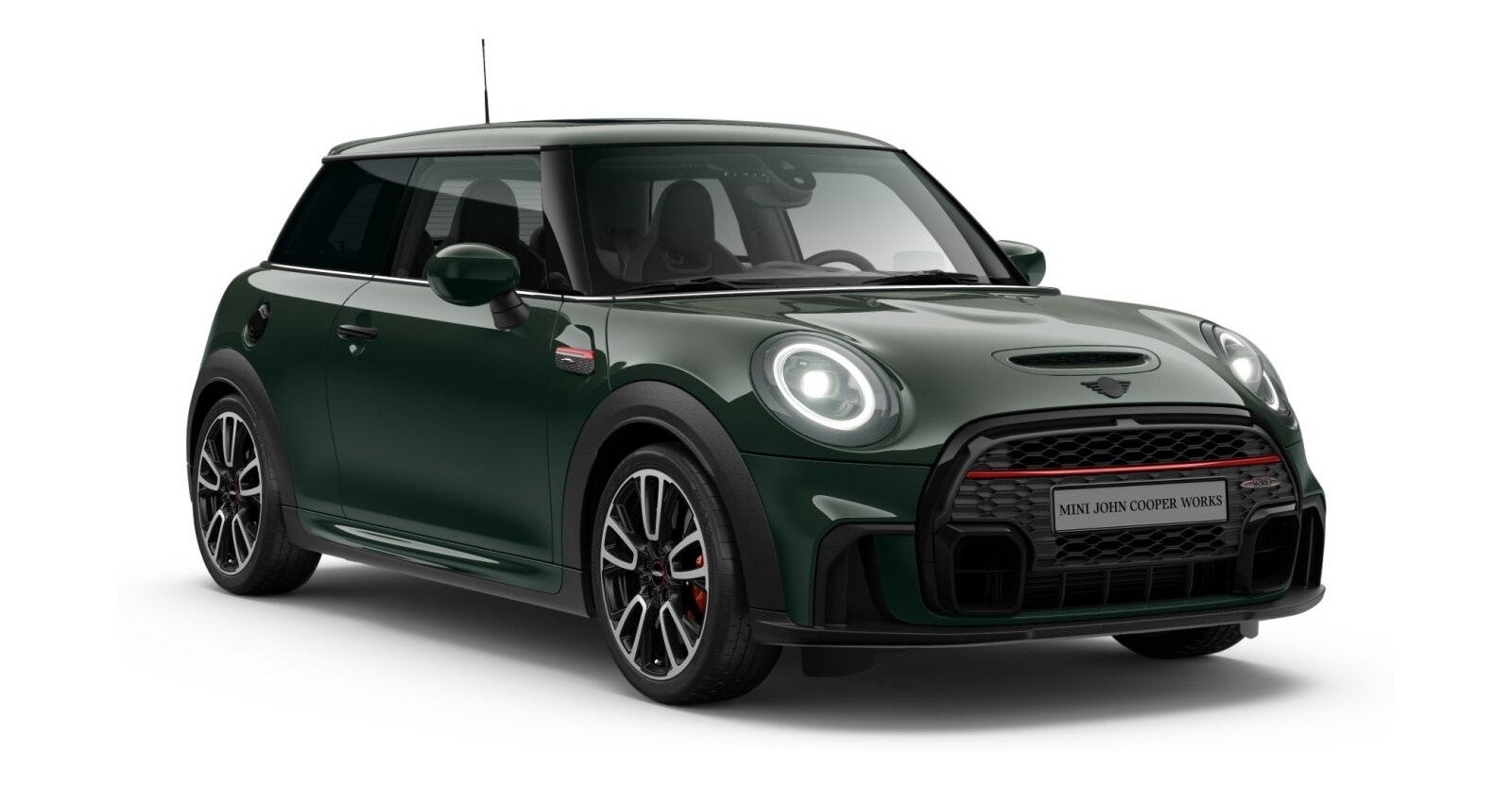 MINI MINI 3-Türer in Grün von vorne