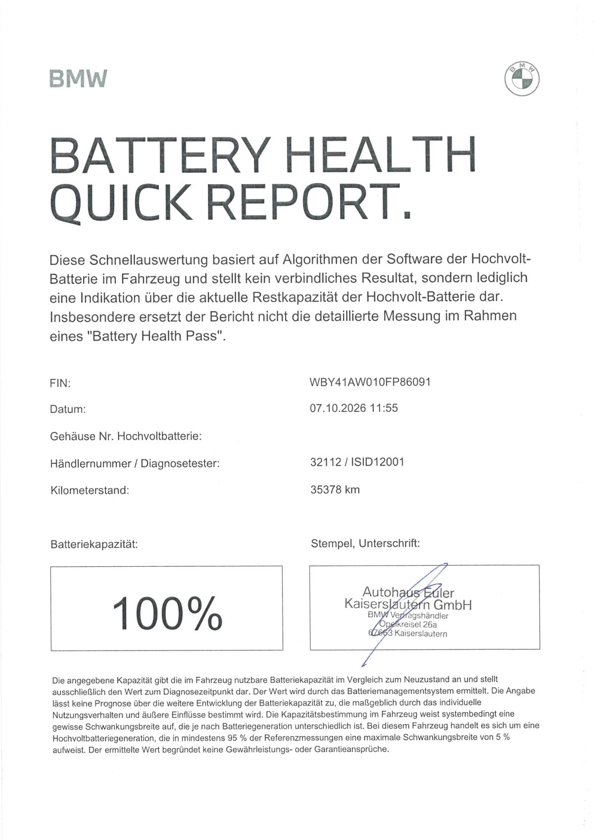 Originalaufnahme des Fahrzeugs