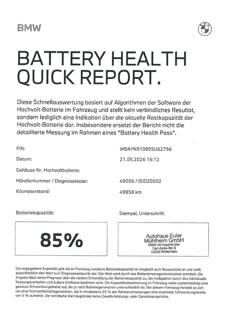 Originalaufnahme des Fahrzeugs
