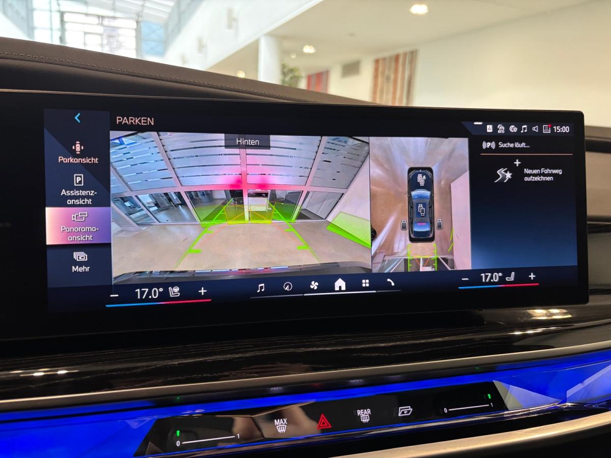 BMW 740d xDrive Limousine im Innenraum