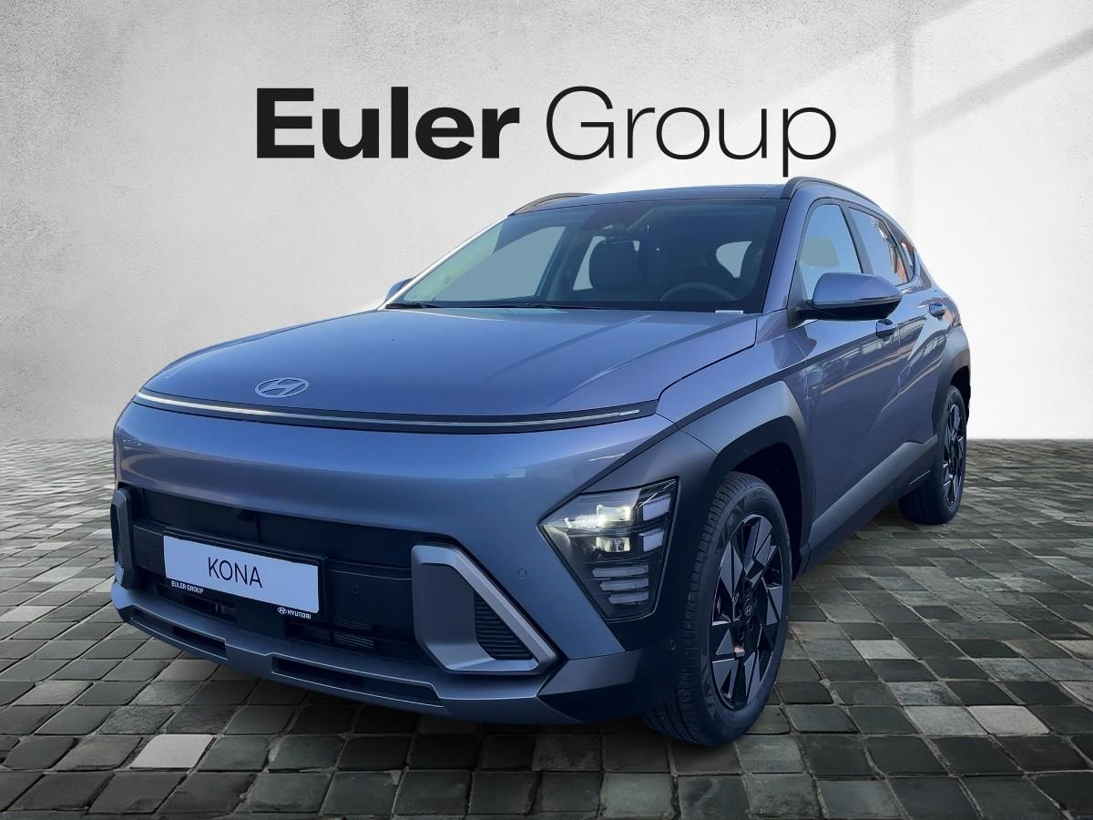 HYUNDAI KONA in Blau von vorne
