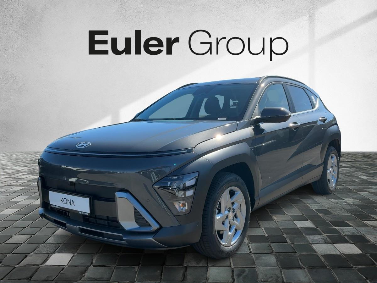 HYUNDAI KONA in Grau von vorne HYUNDAI KONA in Grau von vorne