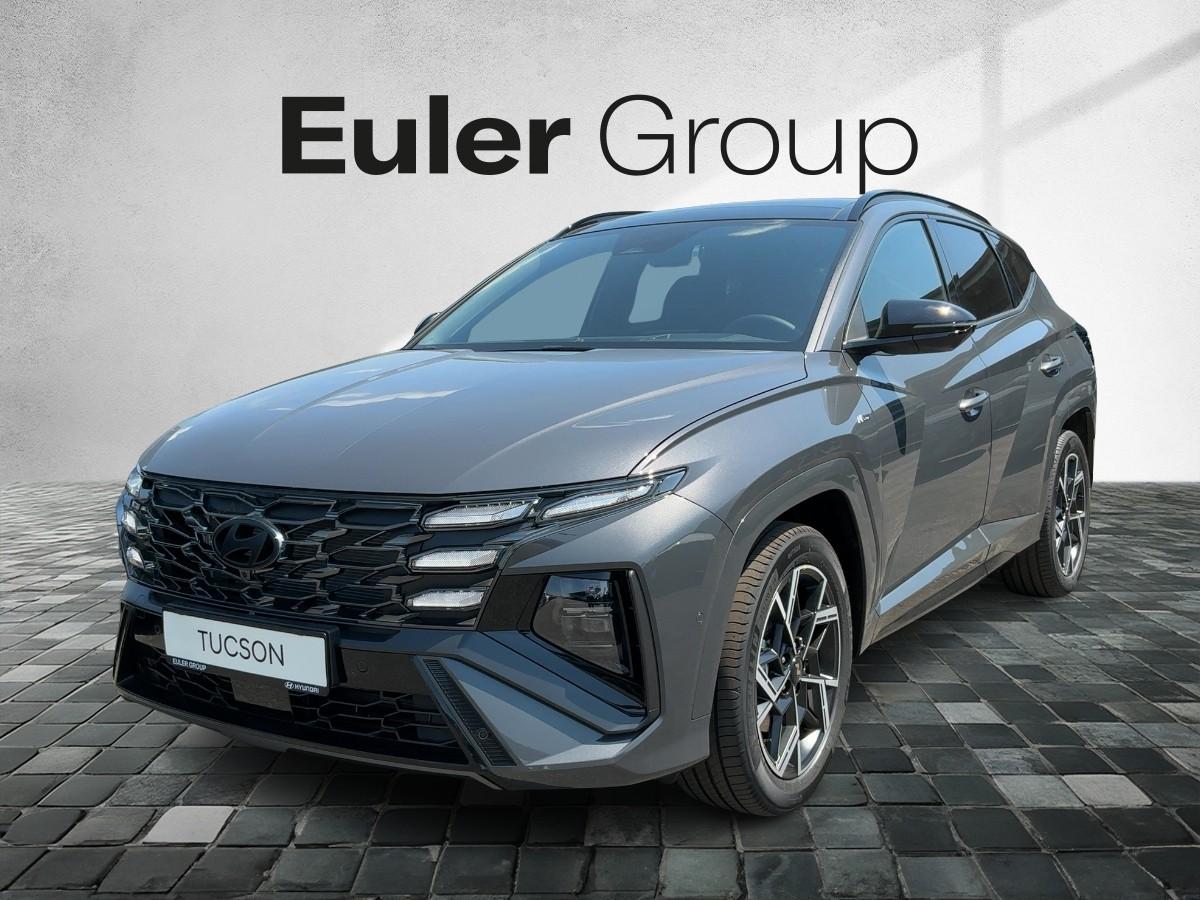 HYUNDAI TUCSON in Grau von vorne