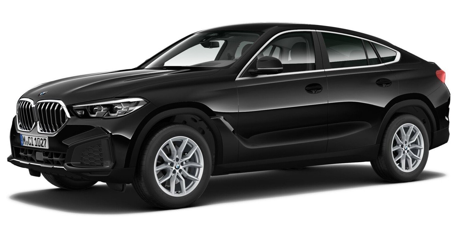 BMW BMW X in Schwarz von vorne BMW BMW X in Schwarz von vorne