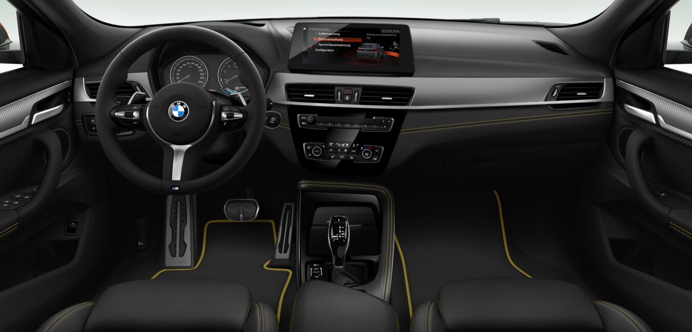BMW BMW X im Innenraum von vorne BMW BMW X im Innenraum von vorne
