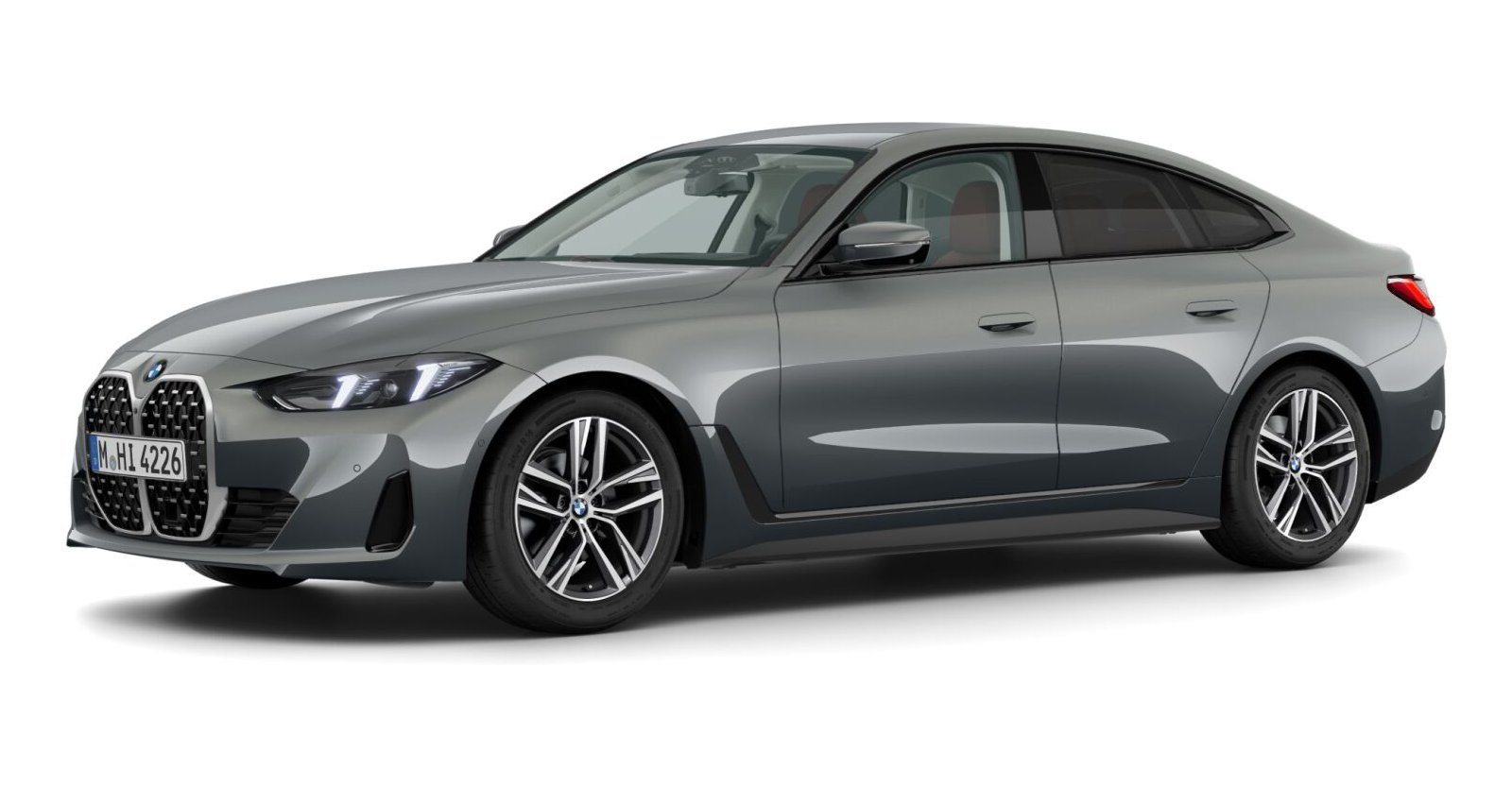 BMW BMW 4er in Grau von vorne BMW BMW 4er in Grau von vorne