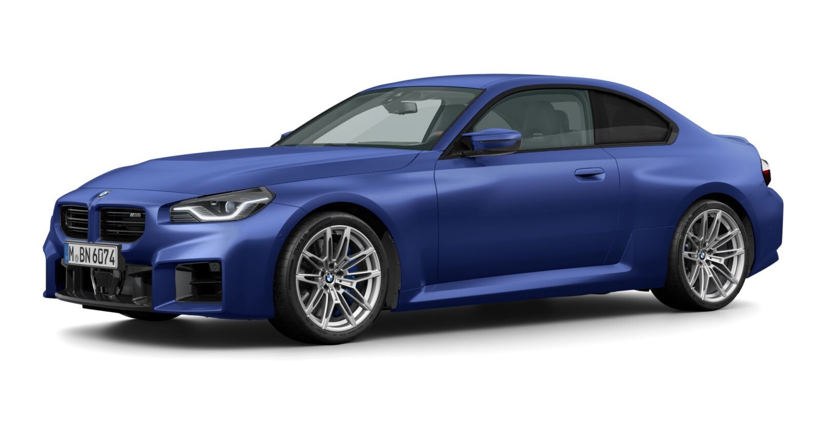 BMW BMW M in Blau von vorne BMW BMW M in Blau von vorne