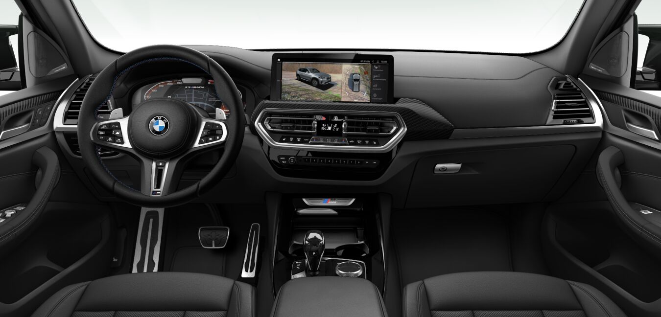 BMW BMW X im Innenraum von vorne