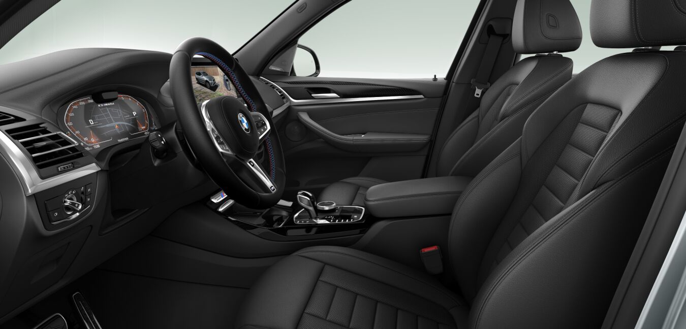 BMW BMW X im Innenraum seitlich