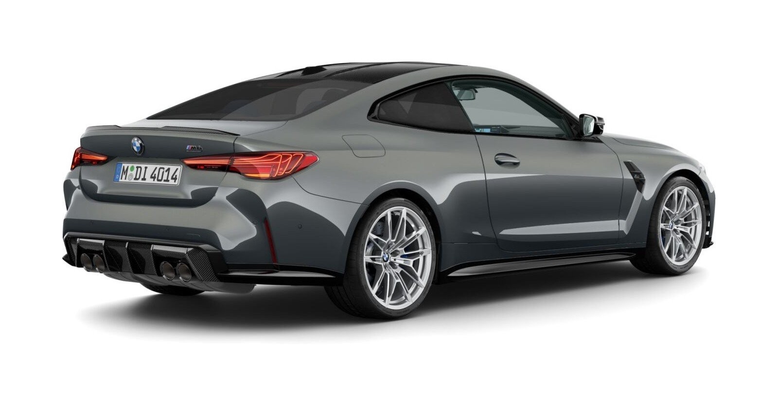BMW BMW M in Grau von hinten BMW BMW M in Grau von hinten
