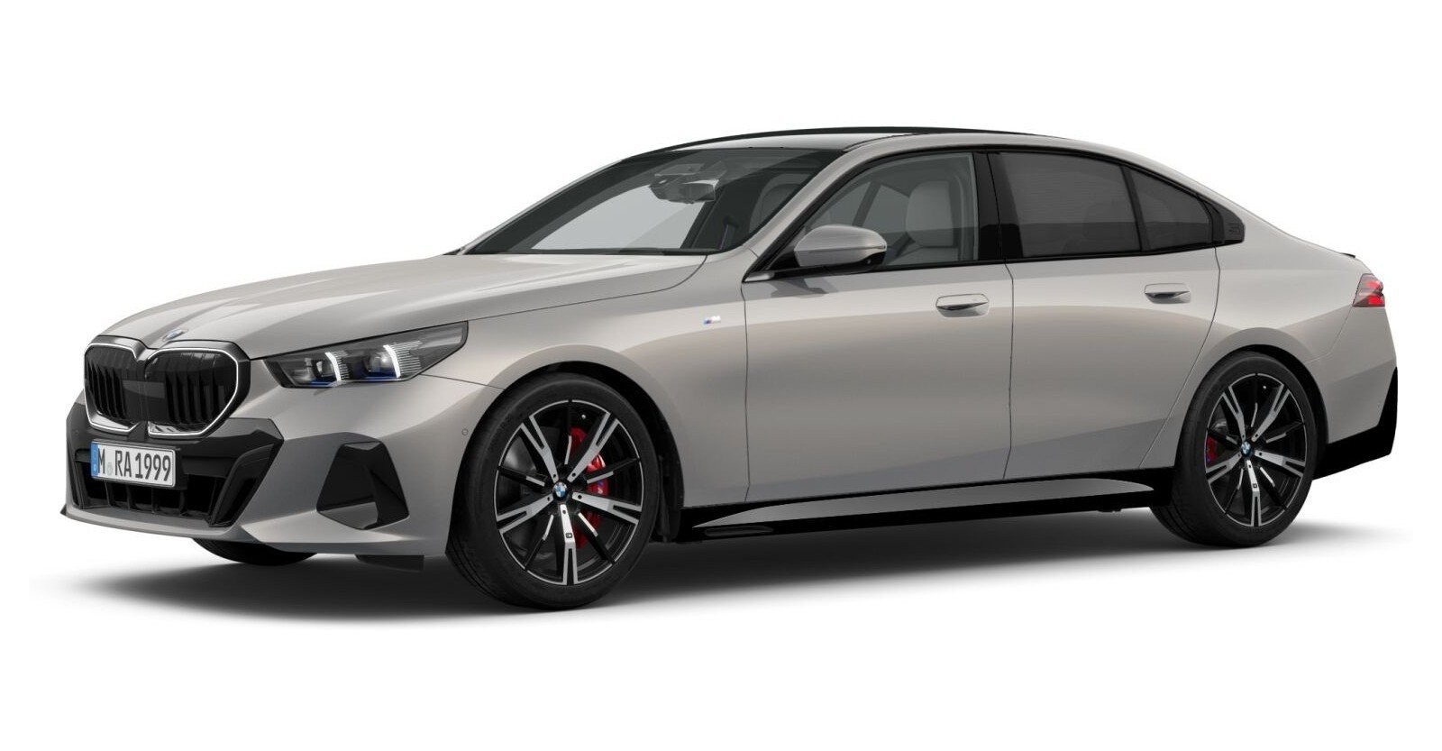 BMW BMW 5er in Grau von vorne BMW BMW 5er in Grau von vorne