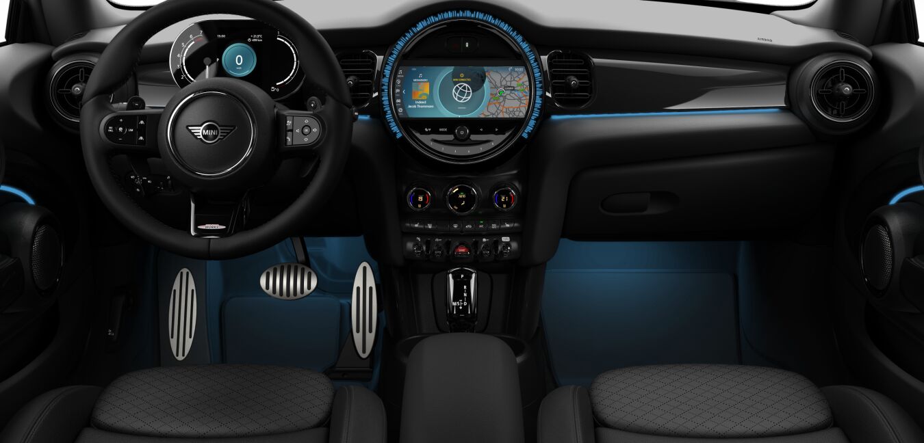 MINI MINI 3-Türer im Innenraum von vorne