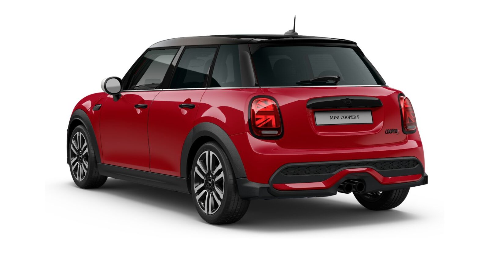 MINI MINI 5-Türer in Rot von hinten